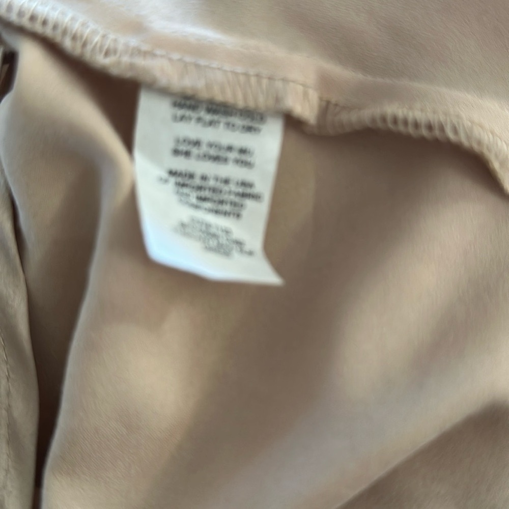 Show Me Your MuMu Cream Slip Dress Cowl Neck Sleeveless - Picture 12 of 12